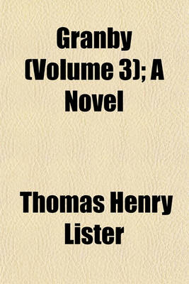 Book cover for Granby Volume 3; A Novel