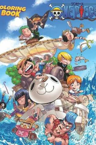 Cover of One Piece Coloring Book