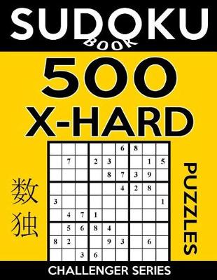 Book cover for Sudoku Book 500 Extra Hard Puzzles