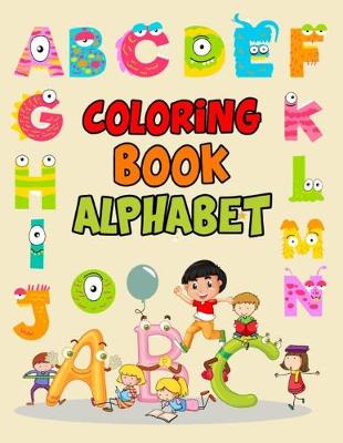 Book cover for Coloring Book Alphabet