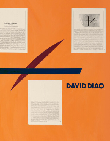 Book cover for David Diao