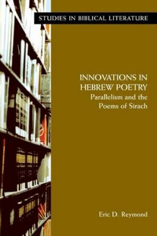 Cover of Innovations in Hebrew Poetry