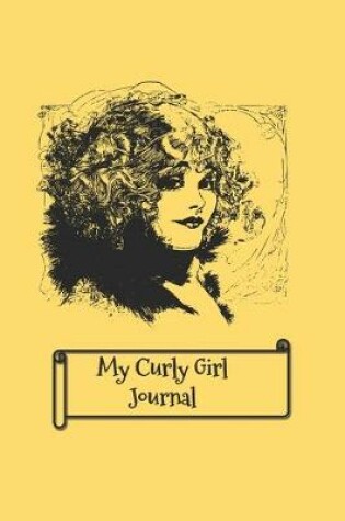 Cover of Curly Hair diary - vintage design