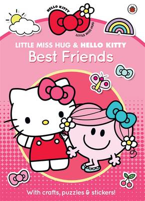 Book cover for Mr Men and Little Miss: Little Miss Hug and Hello Kitty Sticker Book