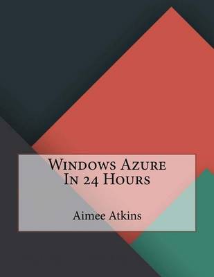 Book cover for Windows Azure in 24 Hours