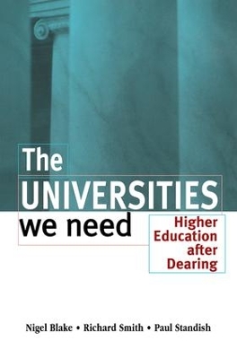 Book cover for The Universities We Need