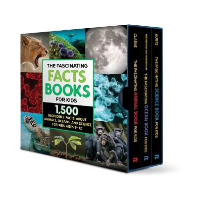 Cover of The Fascinating Facts Books for Kids 3 Book Box Set