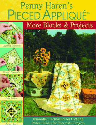 Book cover for Penny Haren's Pieced Applique