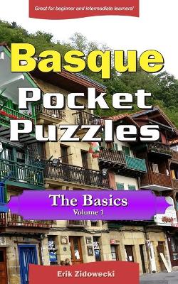 Book cover for Basque Pocket Puzzles - The Basics - Volume 1