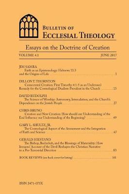 Book cover for Bulletin of Ecclesial Theology