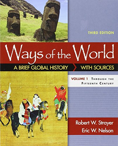 Book cover for Ways of the World with Sources, Volume I 3e & Launchpad for Ways of the World, 3e (Six Month Access)