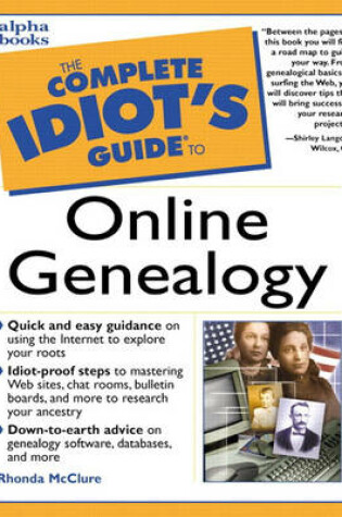 Cover of The Complete Idiot's Guide to Online Geneaology