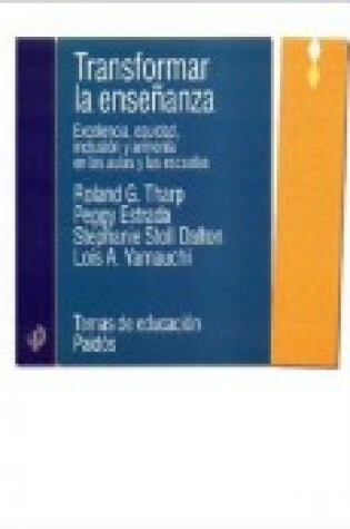 Cover of Transformar La Ensenanza