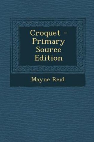 Cover of Croquet
