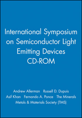 Book cover for International Symposium on Semiconductor Light Emitting Devices