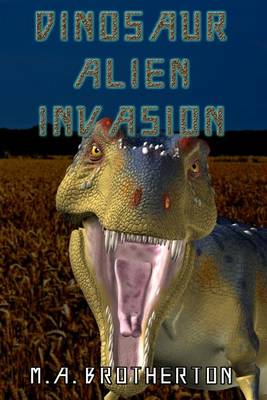 Book cover for Dinosaur Alien Invasion