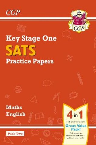 Cover of KS1 Maths and English SATS Practice Papers Pack (for the 2023 tests) - Pack 2