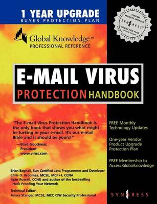 Book cover for E-mail Virus Protection Handbook