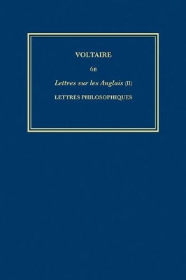 Book cover for Complete Works of Voltaire 6B