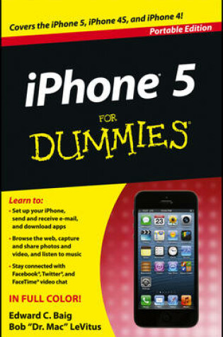 Cover of iPhone 5 For Dummies
