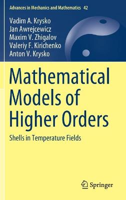 Book cover for Mathematical Models of Higher Orders