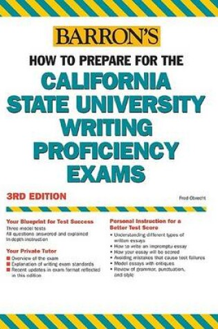 Cover of How to Prepare for the California State University Writing Proficiency Exams