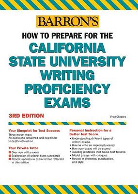 Book cover for How to Prepare for the California State University Writing Proficiency Exams