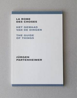 Book cover for Jurgen Partenheimer: the Guise of Things