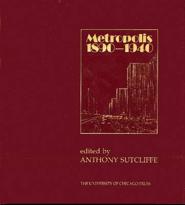 Book cover for Sutcliffe: Metropolis 1890-1940