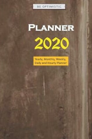 Cover of 2020 Planner Brown Colour