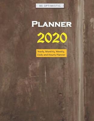 Book cover for 2020 Planner Brown Colour