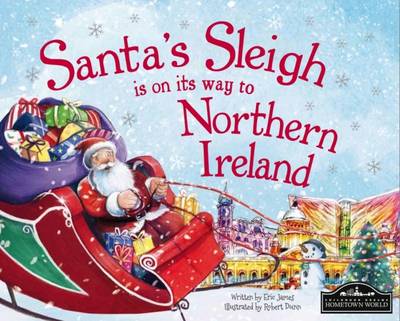 Book cover for Santa's Sleigh is on it's Way to Northern Ireland