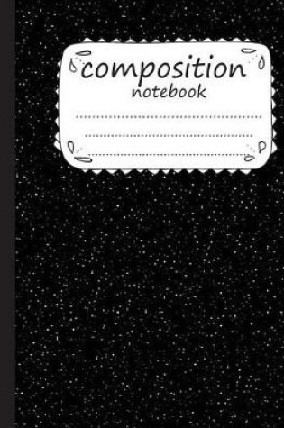 Cover of Composition Notebook Design No.25 Style
