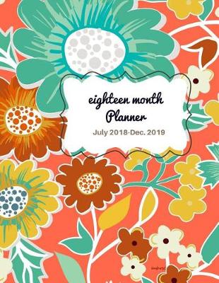 Book cover for Eighteen Month Planner Sunburst