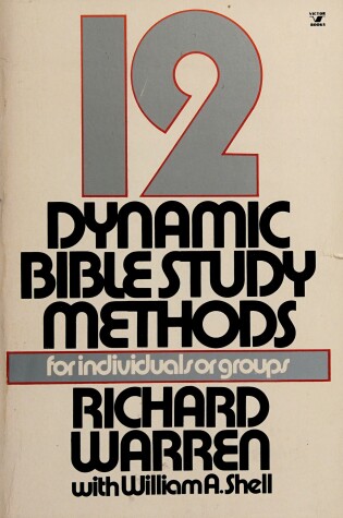 Cover of Twelve Dynamic Bible Study Methods