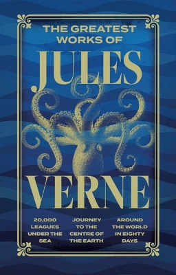 Book cover for Greatest Works of Jules Verne