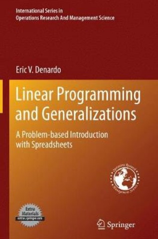 Cover of Linear Programming and Generalizations