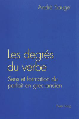 Cover of Les Degres Du Verbe