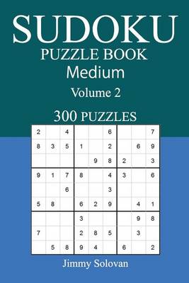 Book cover for 300 Medium Sudoku Puzzle Book