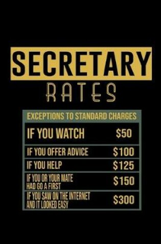 Cover of Secretary rates