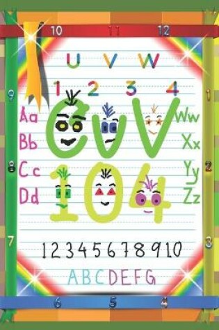 Cover of Fall ABC Writing Exercise Book for Kindergarten