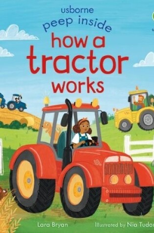 Cover of Peep Inside How a Tractor Works