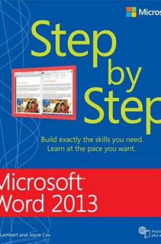 Cover of Microsoft Word 2013 Step by Step