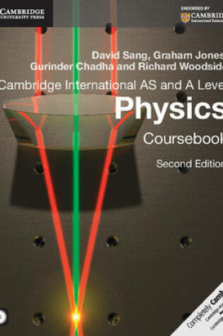 Cover of Cambridge International AS and A Level Physics Coursebook with CD-ROM