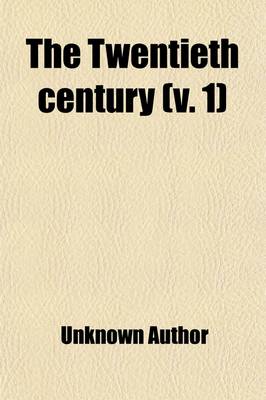 Book cover for The Twentieth Century (Volume 1)