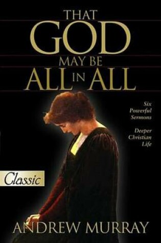 Cover of That God May Be All in All