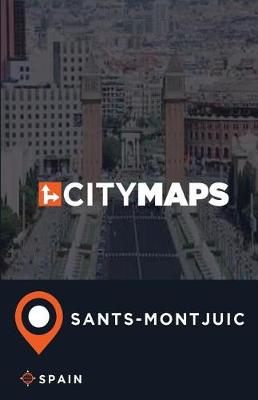 Book cover for City Maps Sants-Montjuic Spain