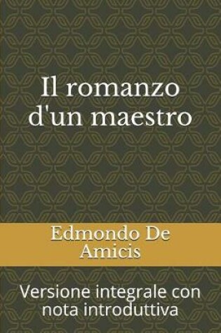 Cover of Il romanzo d'un maestro