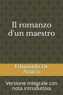 Book cover for Il romanzo d'un maestro