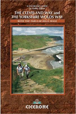 Book cover for The Cleveland Way and the Yorkshire Wolds Way